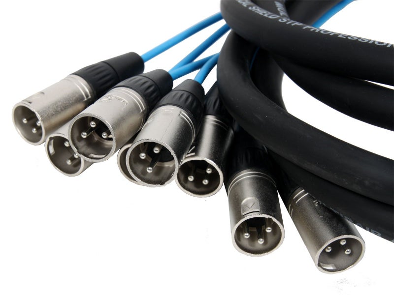 Elite Core PEX810 | 8 Channel Fan to Fan XLR Extension Snake | 10' ft - Image 3